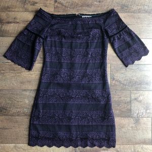 White House Black Market Off the Shoulder Dress